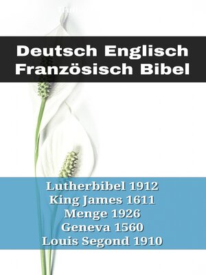 cover image of Deutsch Englisch Französisch Bibel